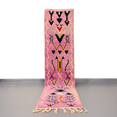 Vintage Runner Moroccan Rug 2.3 x 9.8 feet / 70 x 300 cm - Ettilux Home